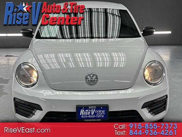 White 2018 Volkswagen Beetle Hatchback Front-Wheel Drive Automatic