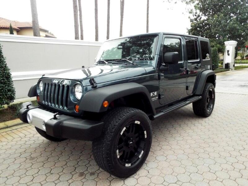 Used 2008 Jeep Wrangler Unlimited X 2WD for Sale in Orlando FL 32810 Trans  All Auto & Truck Sales