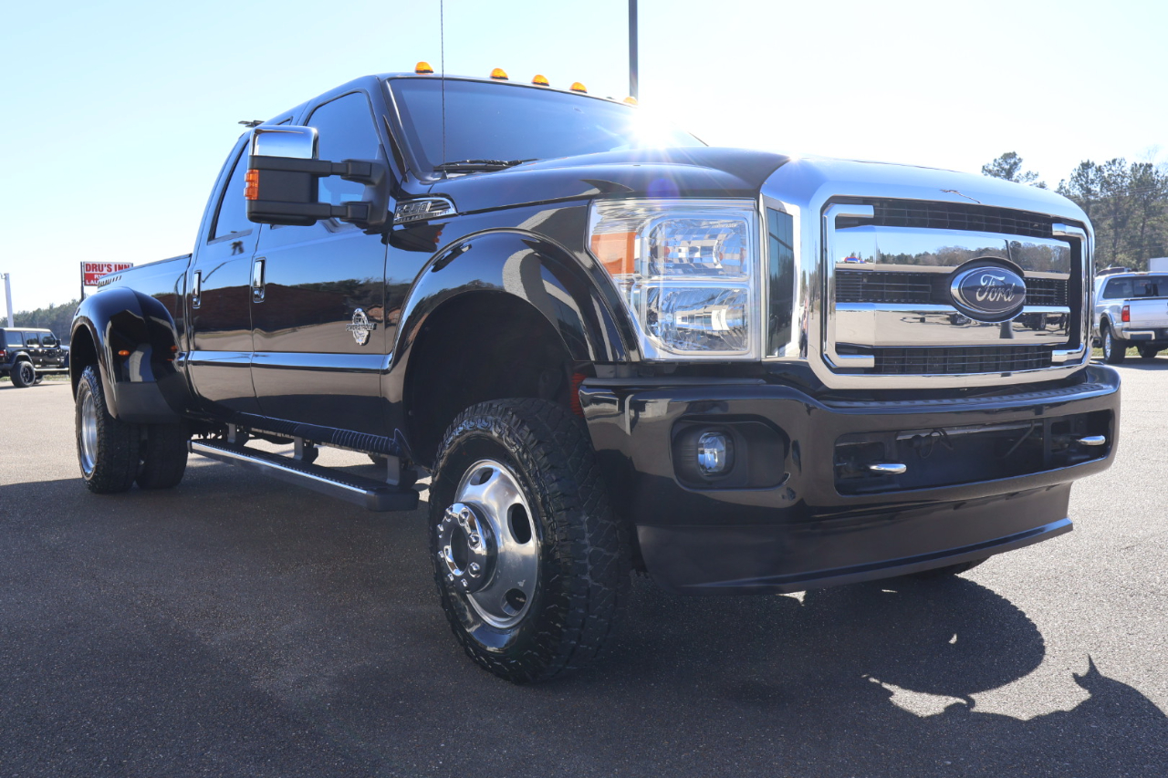 Ford F350SD Platinum Crew Cab 4WD DRW 2016