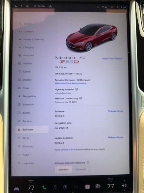 Tesla Model S 85D 2015