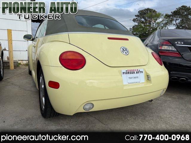 2004 Volkswagen New Beetle GL 2.0L Convertible