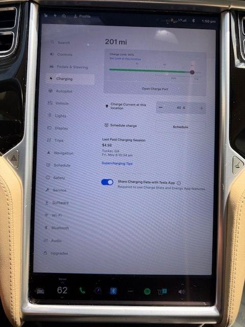 Tesla Model S 85D 2015