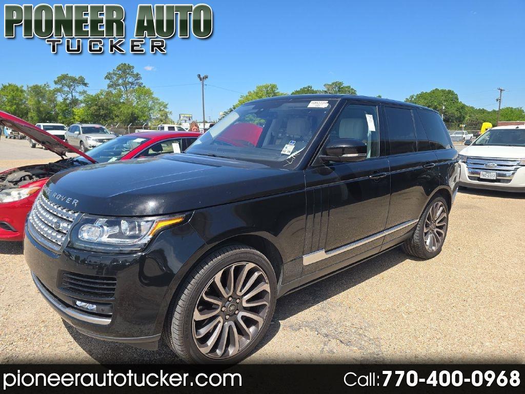 Land Rover Range Rover Supercharged 2016
