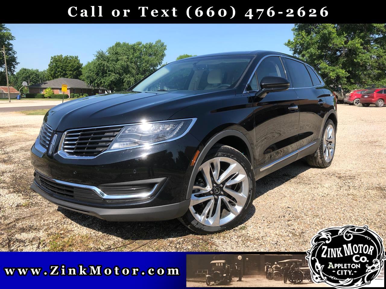 Lincoln MKX AWD 4dr Black Label 2016