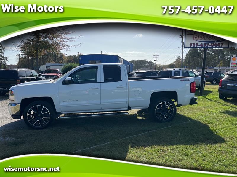 Used 2017 Chevrolet Silverado 1500 LT Double Cab 4WD for Sale in Moyock