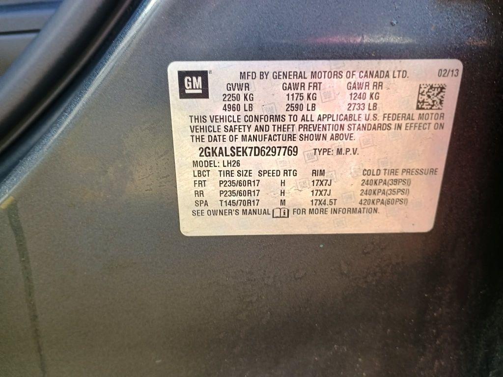 GMC Terrain SLE2 FWD 2013