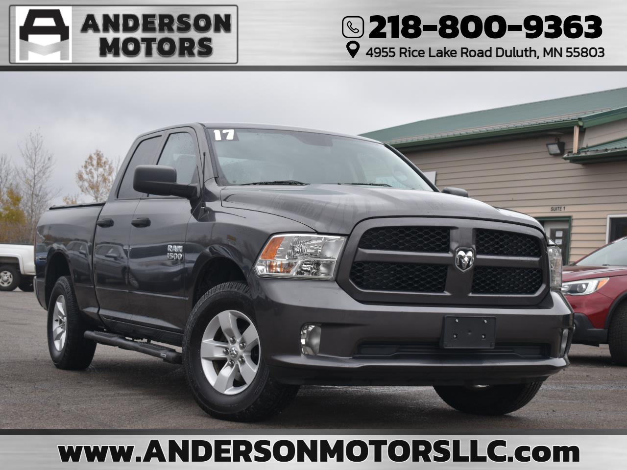 2017 RAM 1500 Express 4x4 Quad Cab 6'4" Box