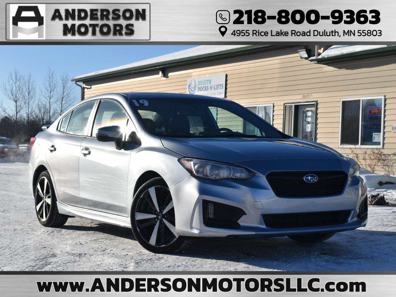 2019 Subaru Impreza 2.0i Sport CVT 4-Door