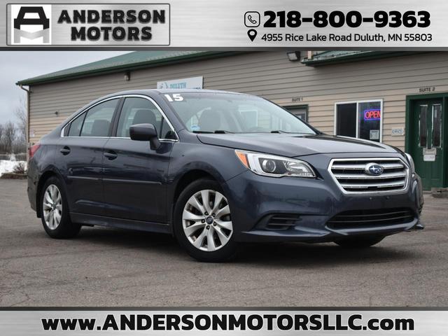 Gray 2015 Subaru Legacy 2.5i Premium AWD Sedan All-Wheel Drive Continuously Variable Transmission