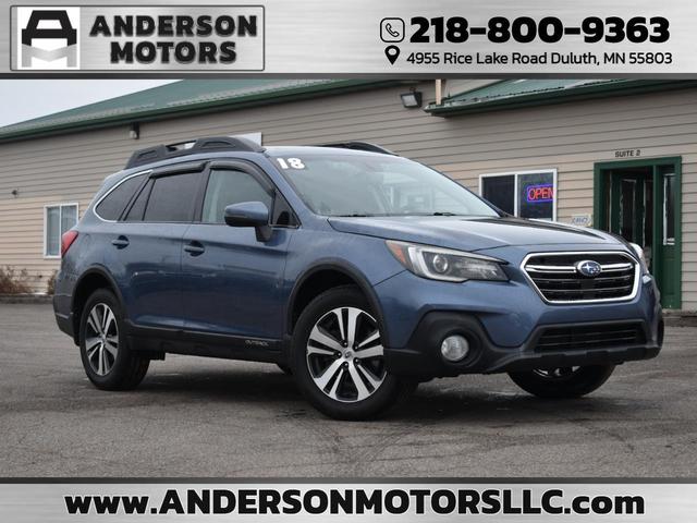 Blue 2018 Subaru Outback 2.5i Limited AWD Wagon All-Wheel Drive Continuously Variable Transmission