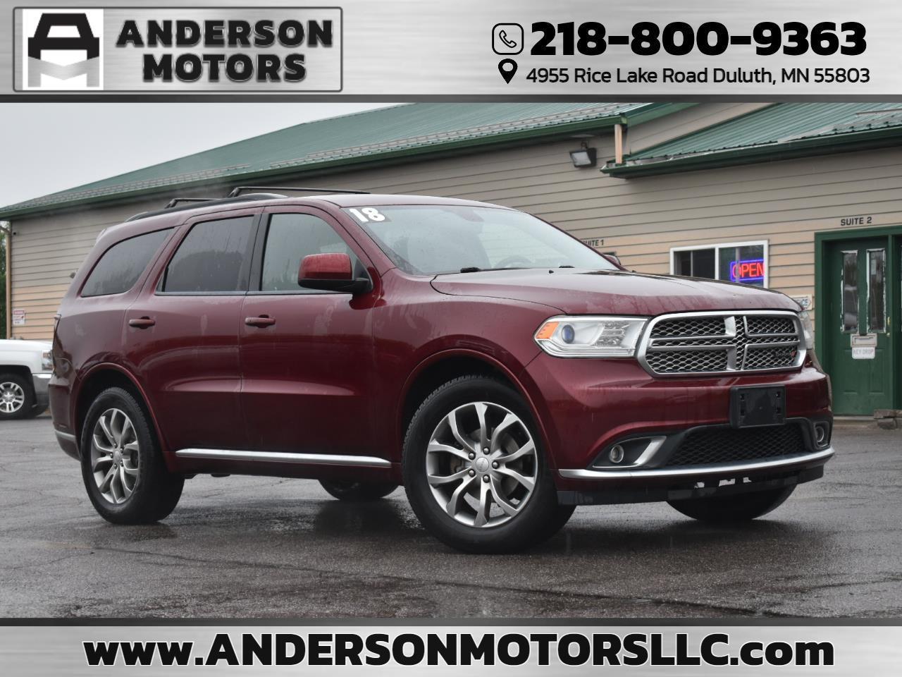 2018 Dodge Durango SXT AWD