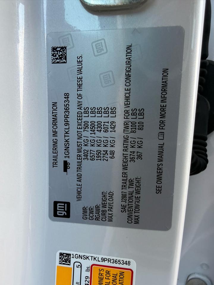 Chevrolet Tahoe 4WD 4dr High Country 2023