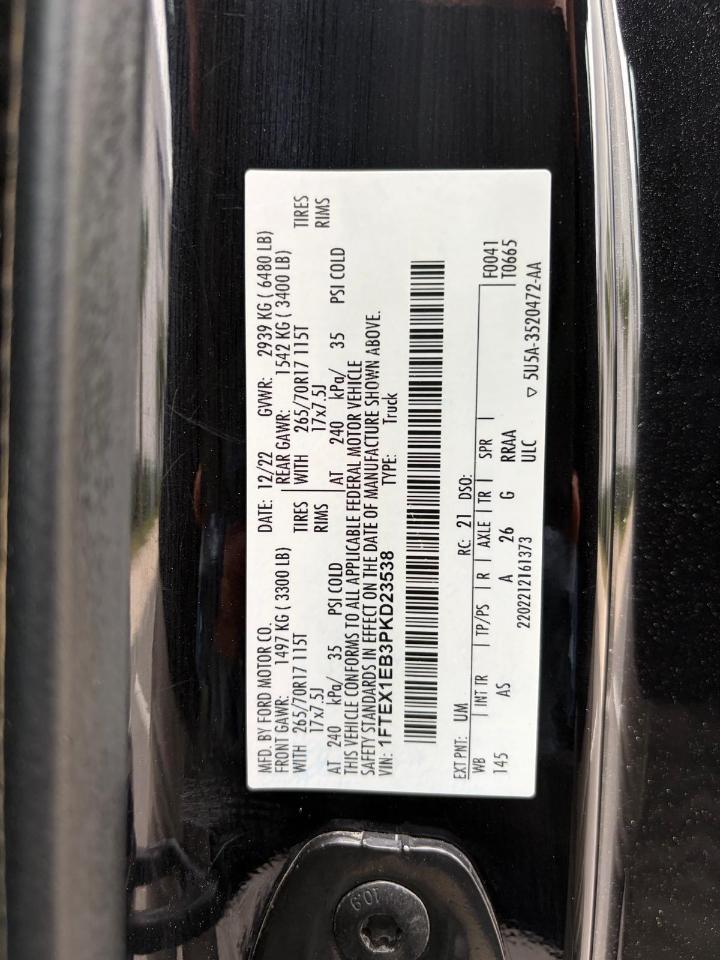 Ford F-150 XLT 4WD SuperCab 6.5' Box 2023