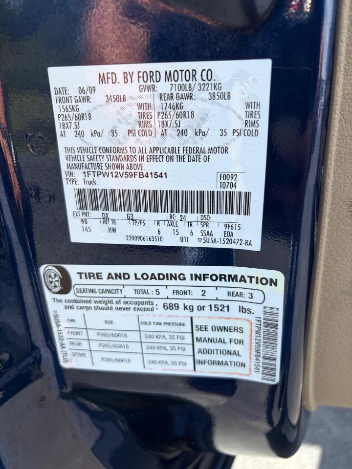 Ford F-150 Lariat 2009