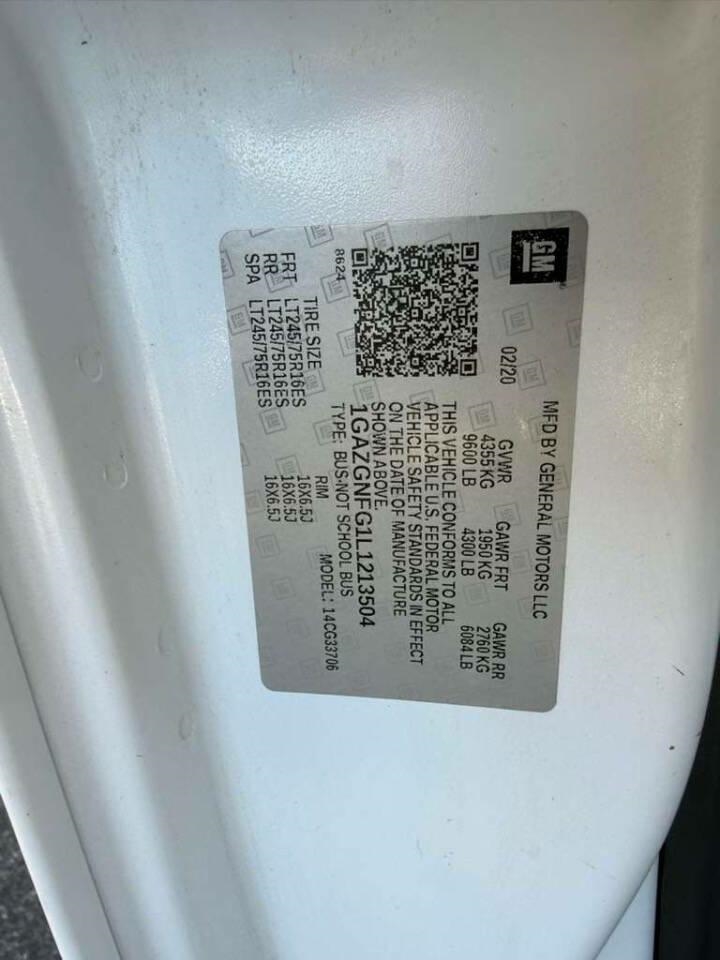 Chevrolet Express LS 3500 Extended 2020