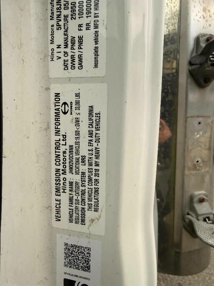 Hino Conventional Cab  2018