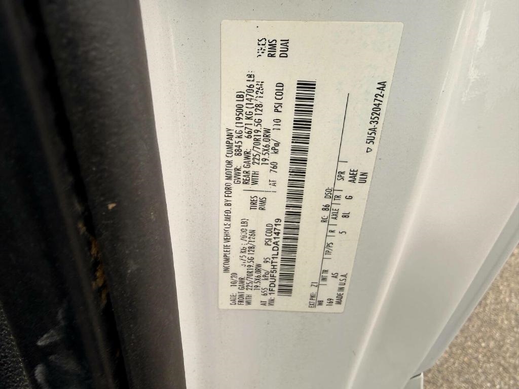 Ford F-550 Regular Cab DRW 4WD 2020