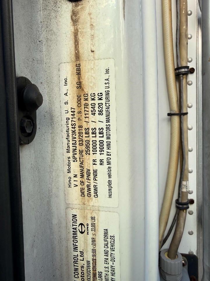 Hino Conventional Cab  2019