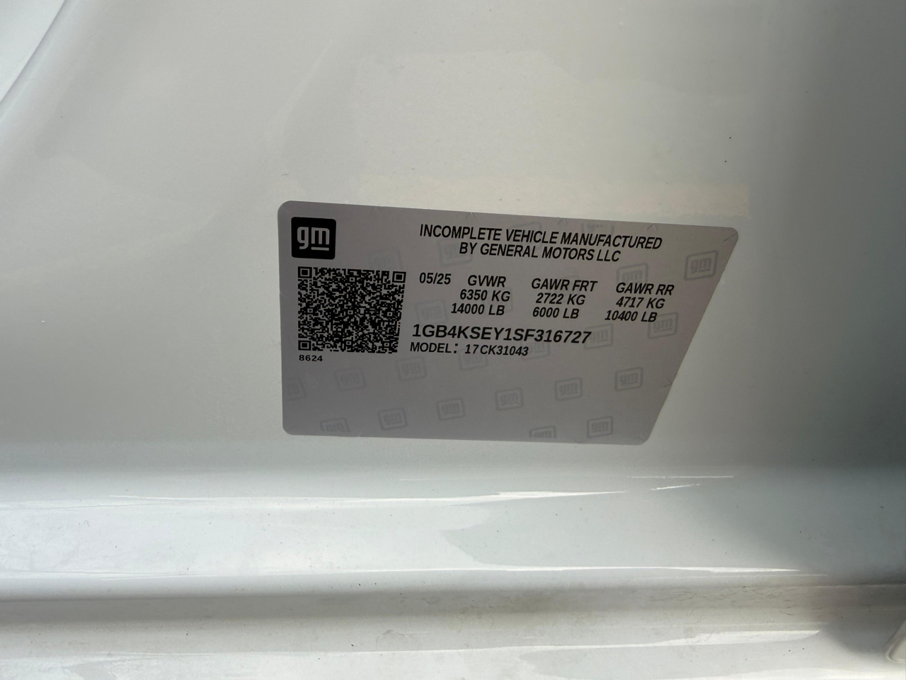 Chevrolet Silverado 3500HD Work Truck Crew Cab 4WD 2025