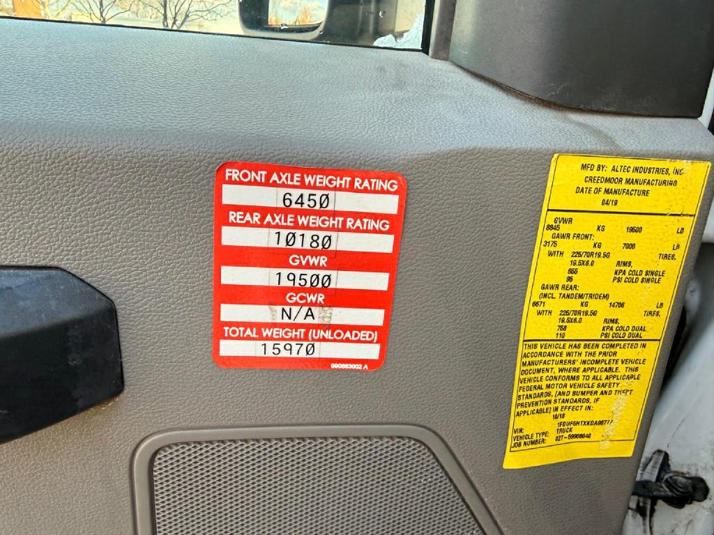 Ford F-550 Regular Cab DRW 4WD 2019