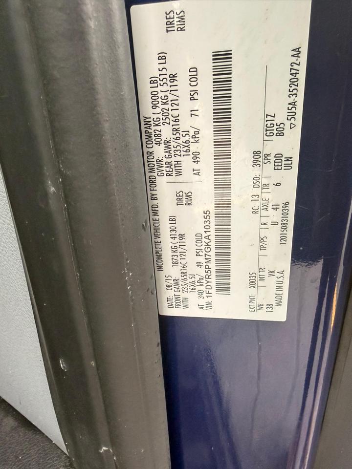 Ford Transit T-250 2016