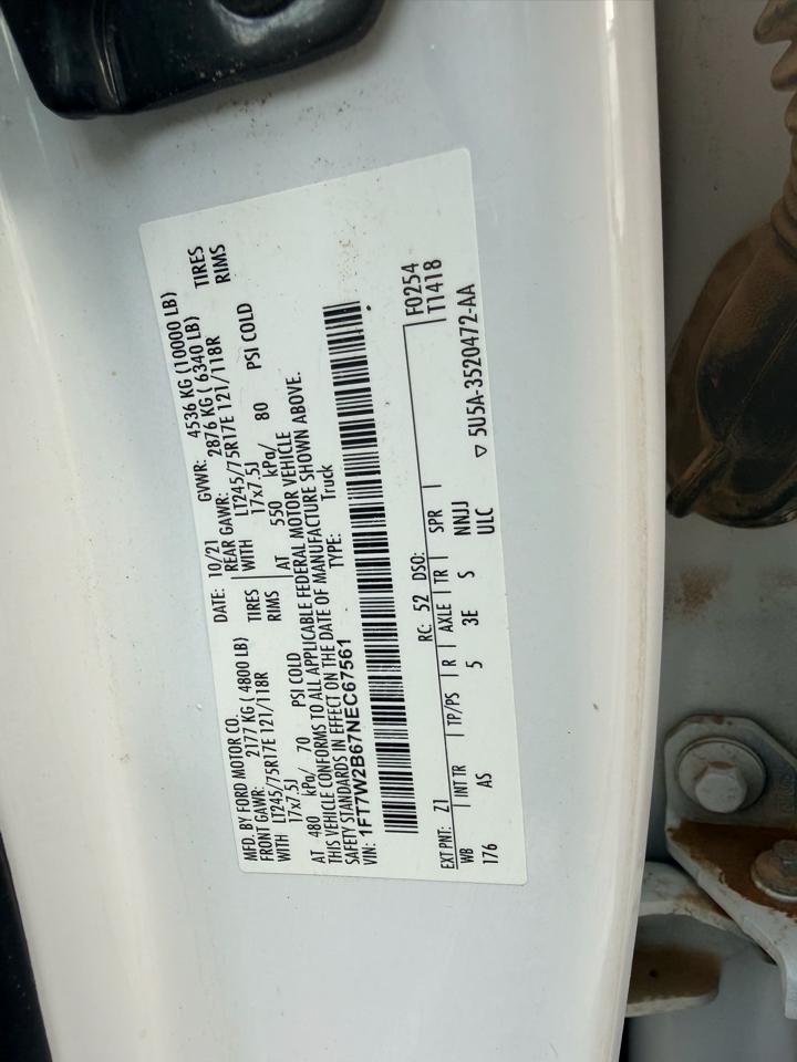 Ford F-250 SD XL Crew Cab 4WD 2022