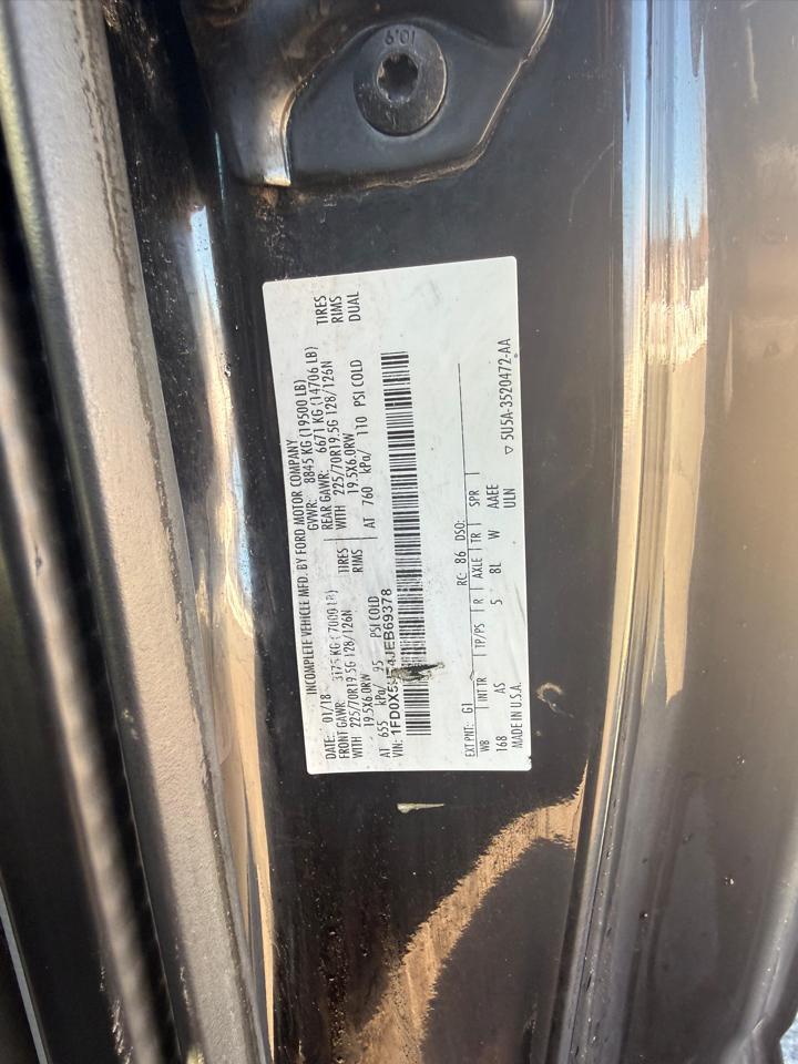 Ford F-550 SuperCab DRW 4WD 2018