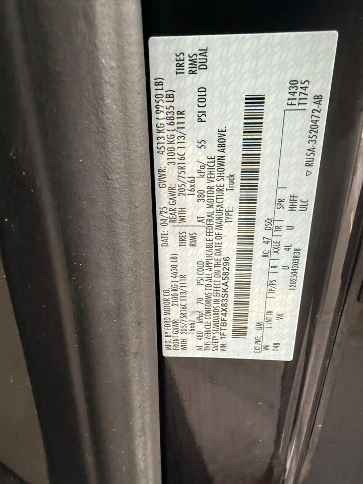 Ford Transit 350 Van High Roof w/Sliding Pass. 148-in. WB EL 2025