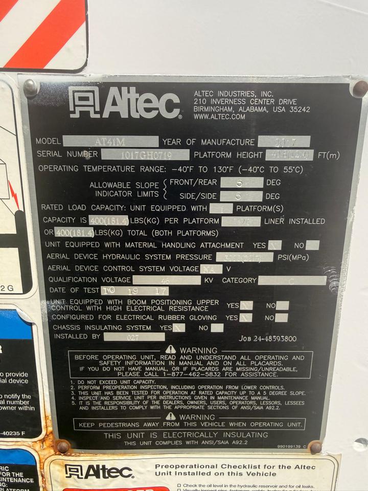 Ford F-550 Regular Cab DRW 4WD 2017