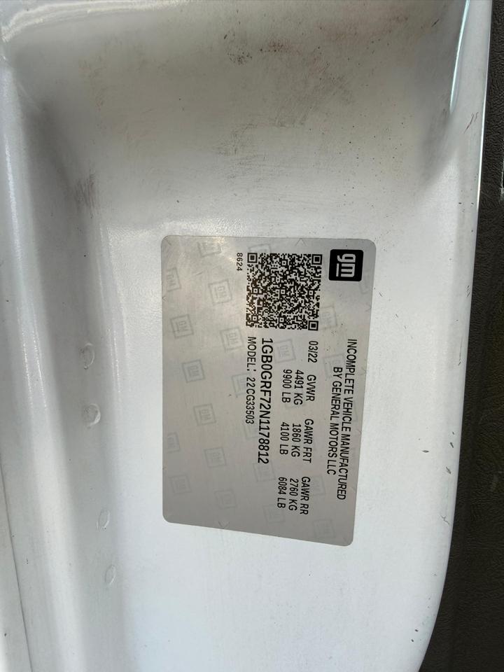 Chevrolet Express G3500 139" 2022