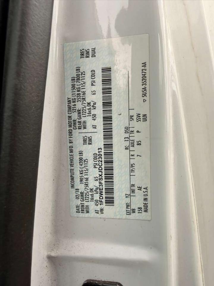 Ford Econoline E-350 Super Duty 2018