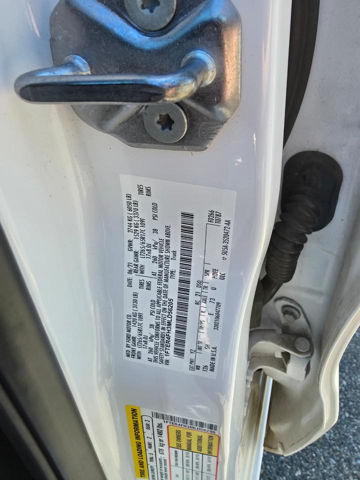Ford Ranger XL 4WD SuperCrew 5' Box 2021