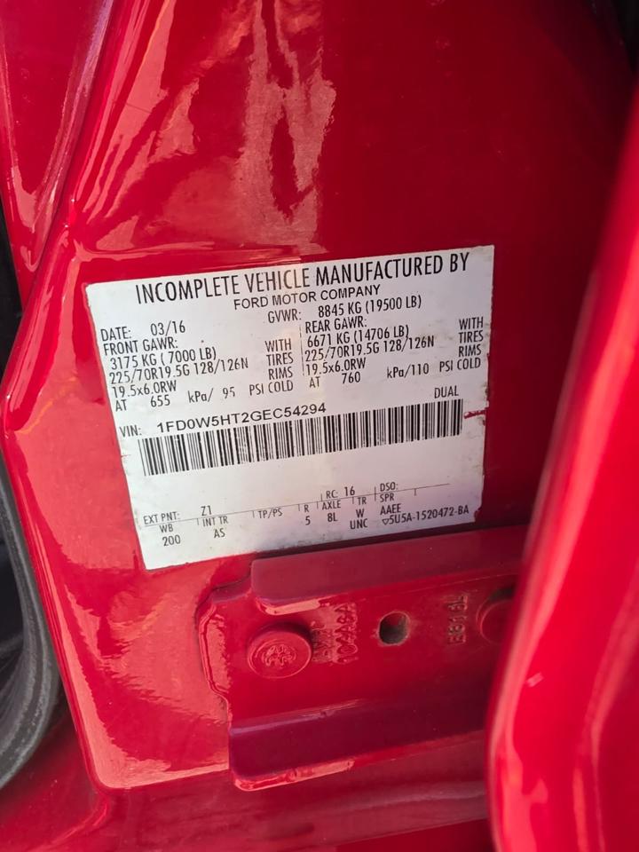Ford F-550 Crew Cab DRW 4WD 2016