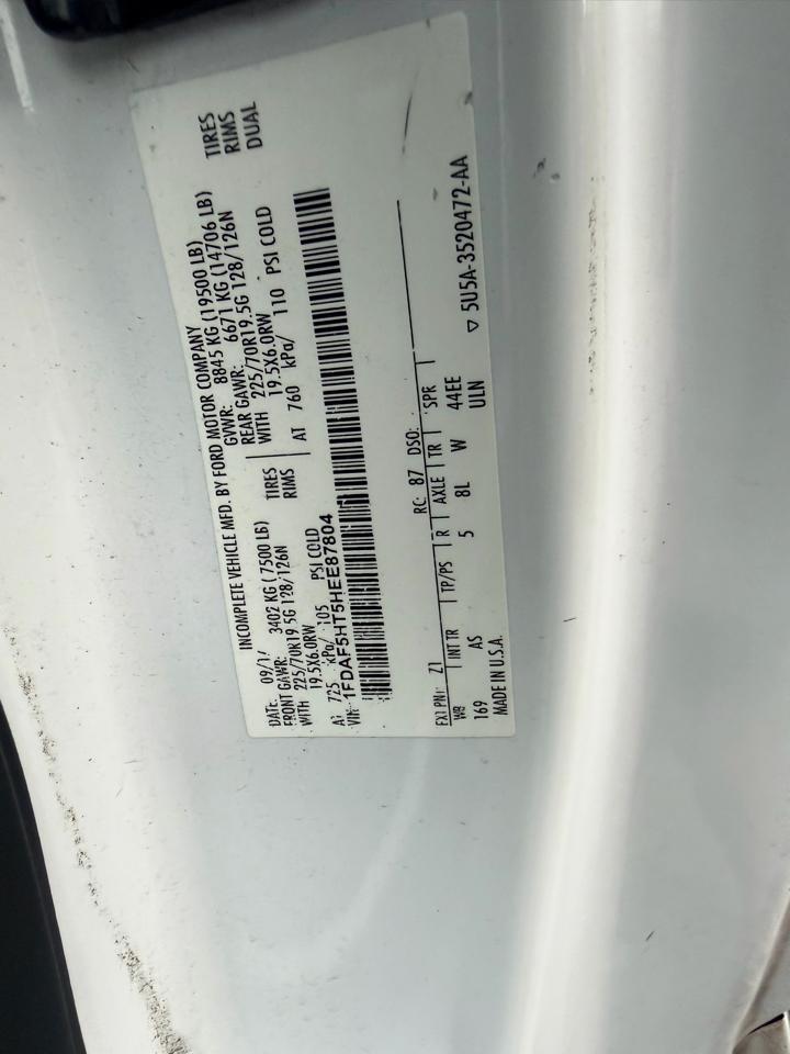 Ford F-550 DRW 4WD 2017