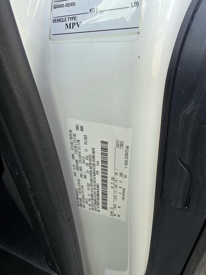 Ford Transit 250 Van High Roof w/Sliding Pass. 148-in. WB 2021