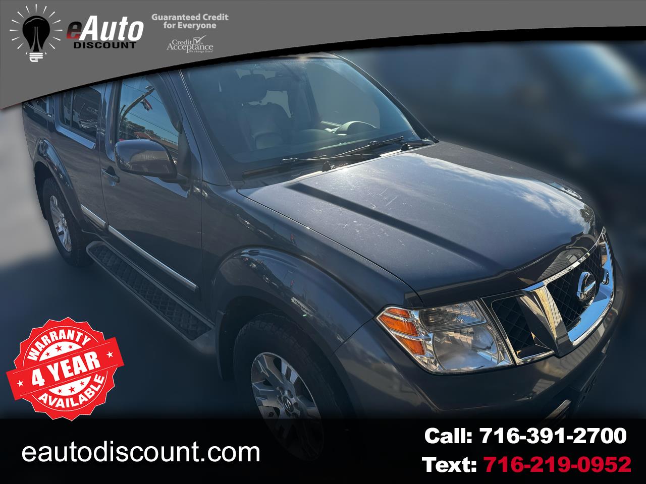 Nissan Pathfinder LE 4WD 2012 Nissan Pathfinder LE 4WD 2012