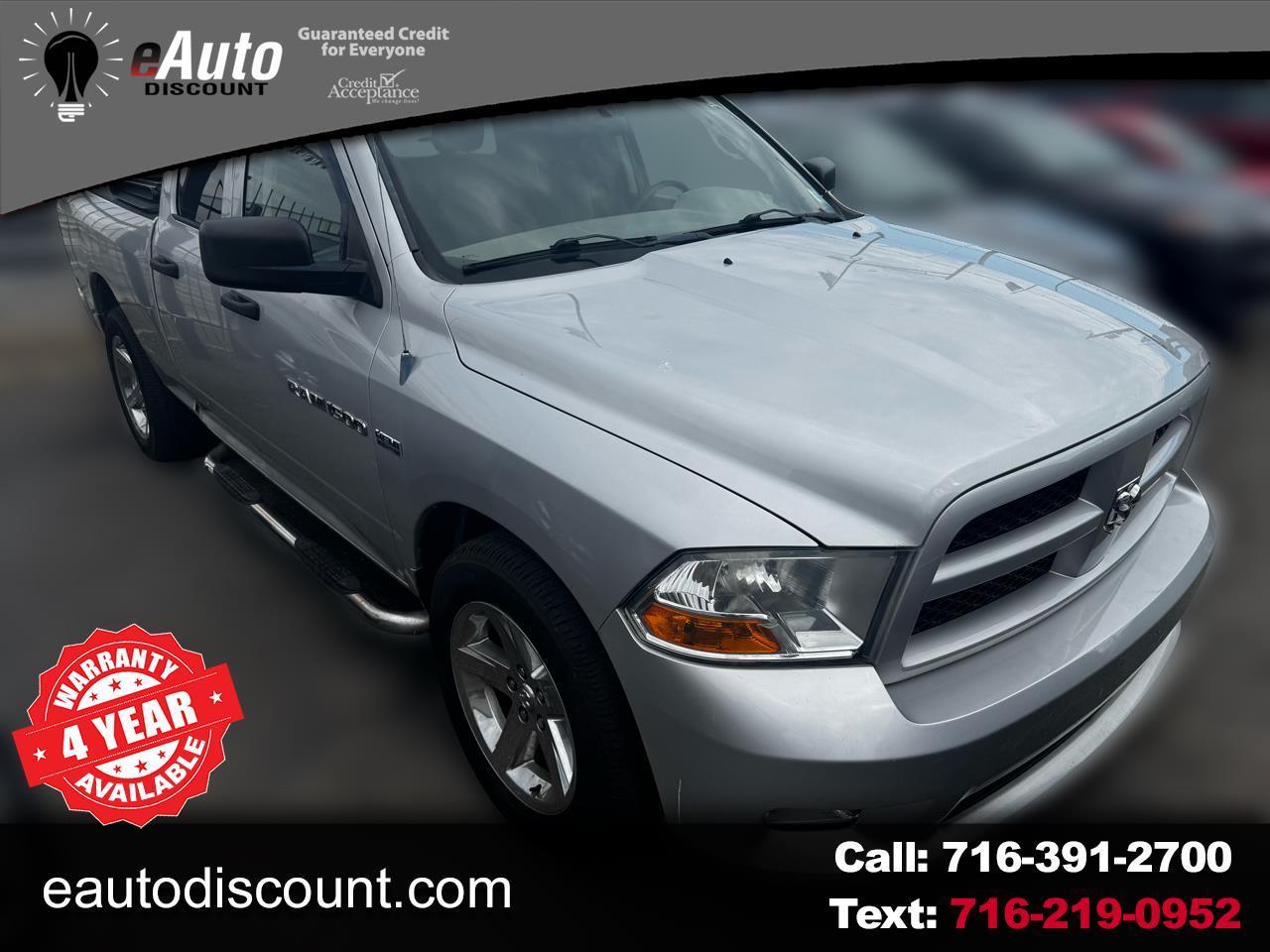 RAM 1500 4WD Quad Cab 140.5" Express 2012