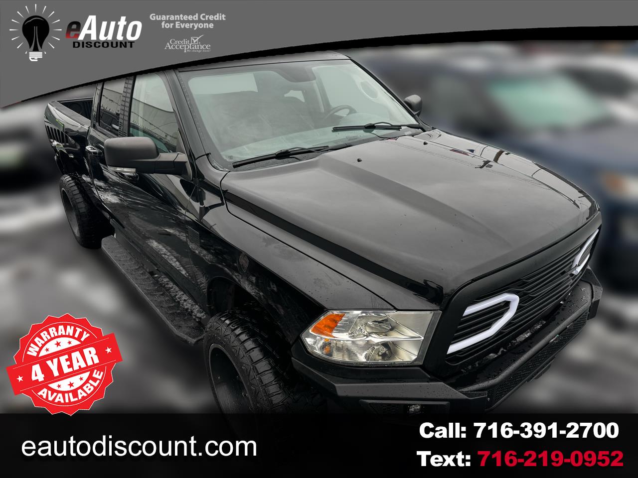 RAM 1500 4WD Quad Cab 140.5" Night 2014