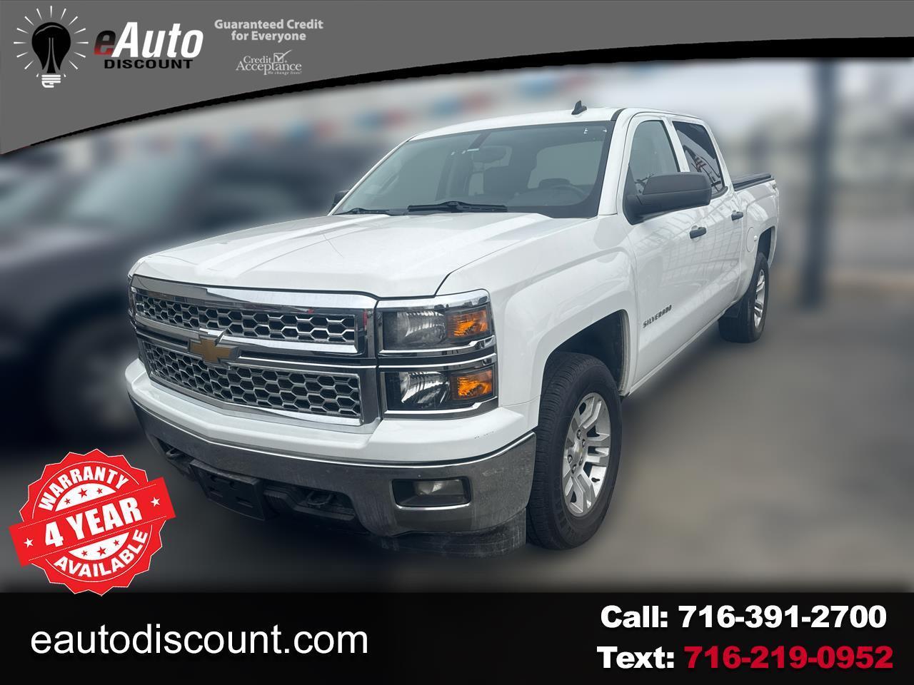 2014 Chevrolet Silverado 1500 4WD Crew Cab 143.5" LT w/1LT