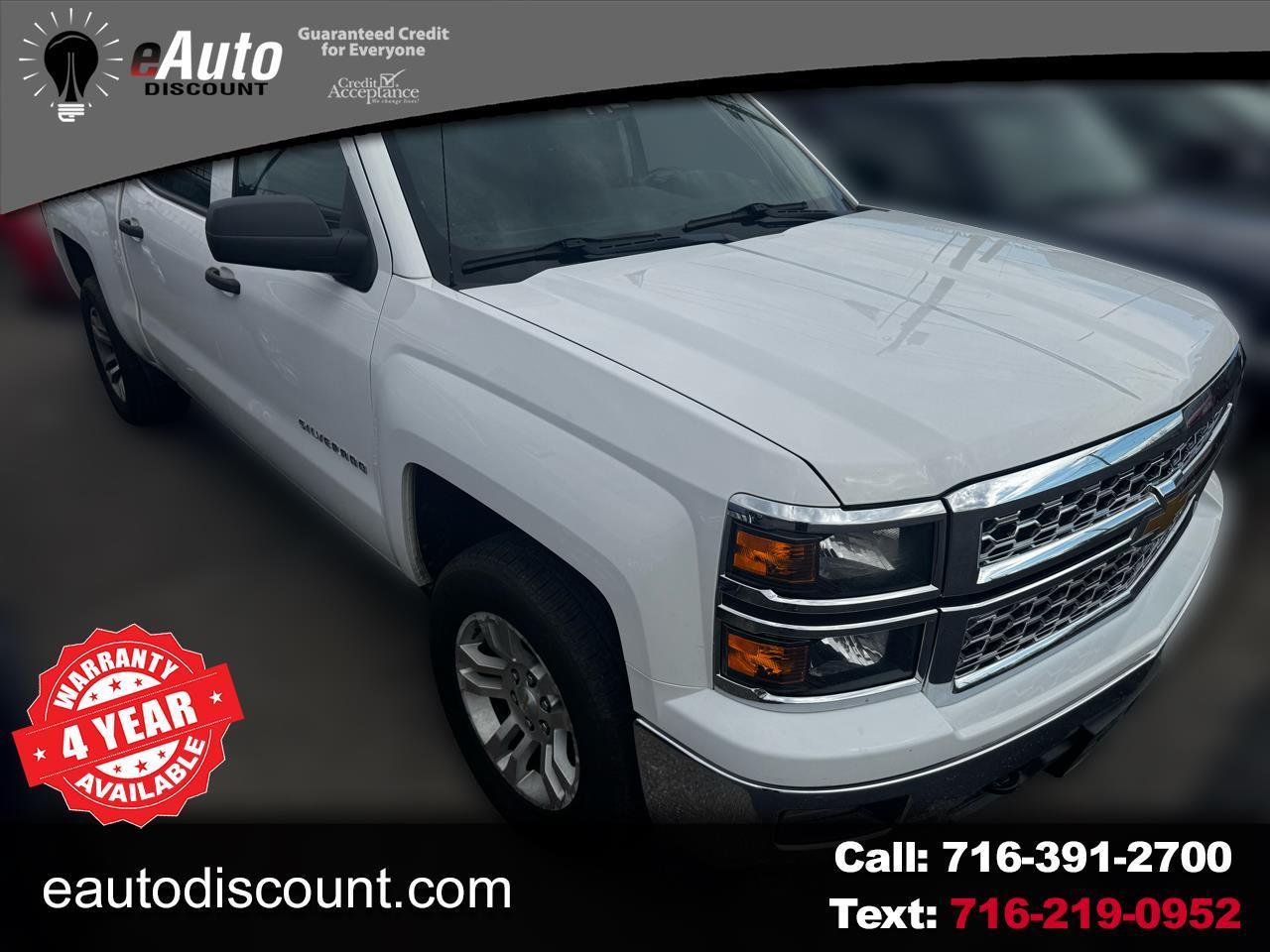 2014 Chevrolet Silverado 1500 4WD Crew Cab 143.5" LT w/1LT