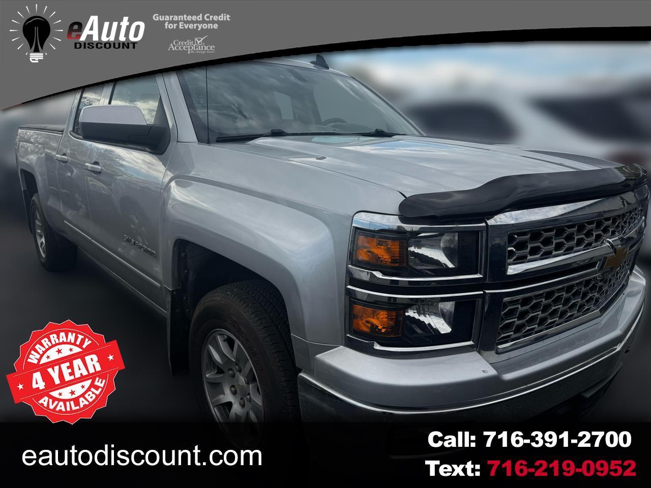 2015 Chevrolet Silverado 1500 4WD Double Cab 143.5" LT w/1LT