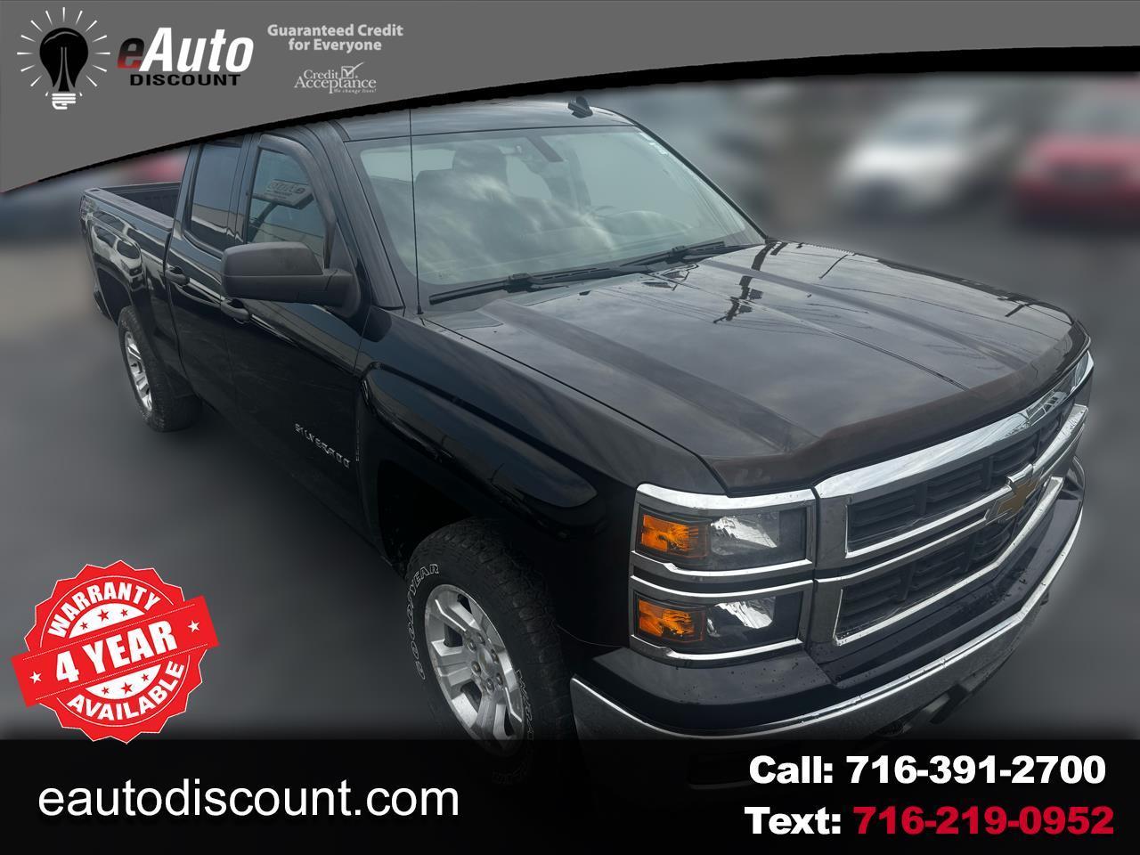 2014 Chevrolet Silverado 1500 4WD Double Cab 143.5" LT w/2LT