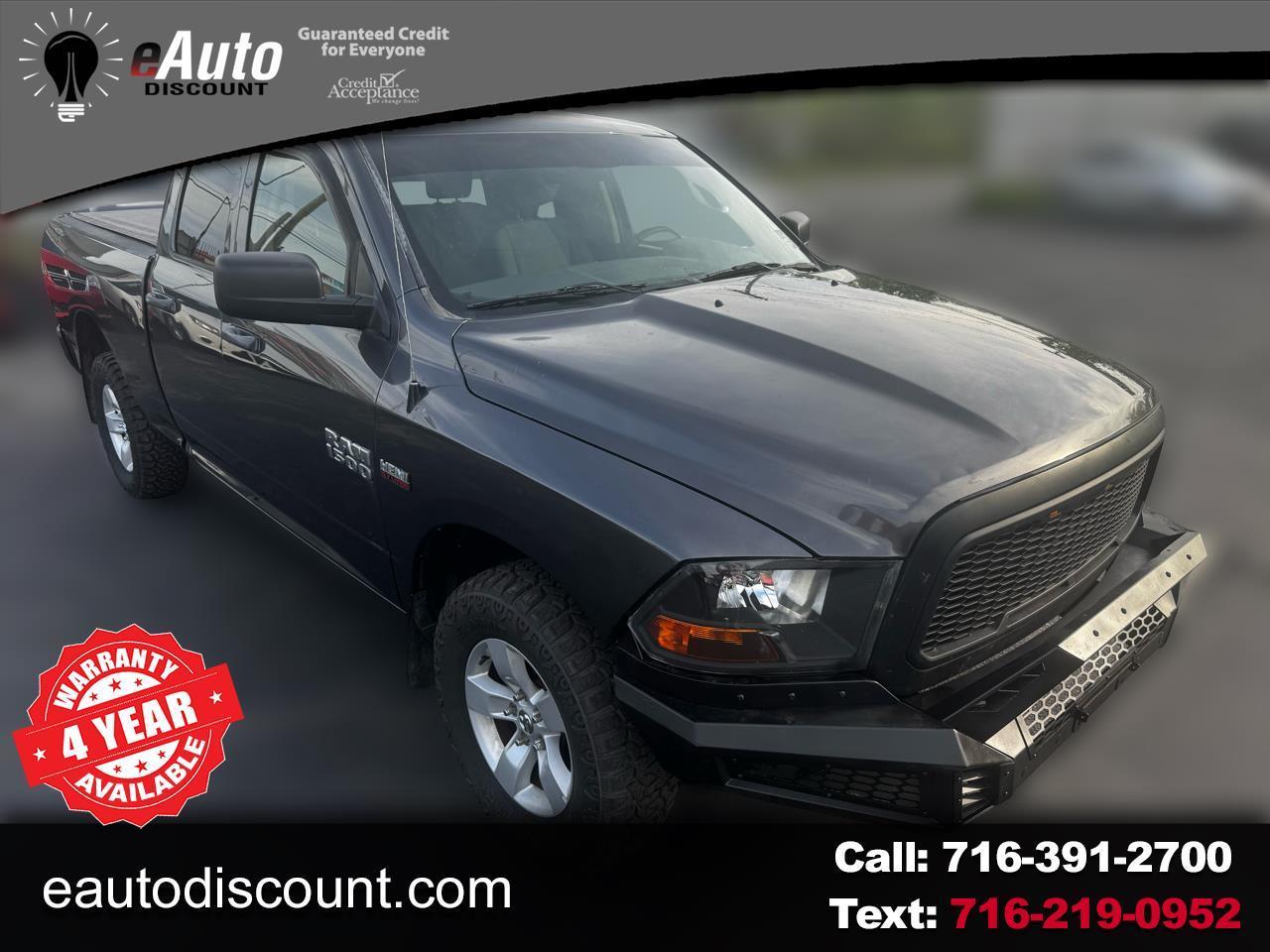 RAM 1500 Express 4x4 Quad Cab 6'4" Box 2017