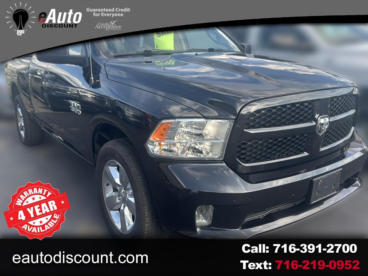 RAM 1500 Express 4x4 Quad Cab 6'4" Box 2018