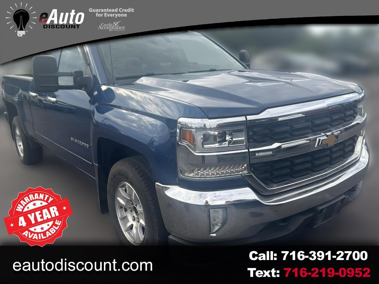 2016 Chevrolet Silverado 1500 4WD Double Cab 143.5" LT w/1LT