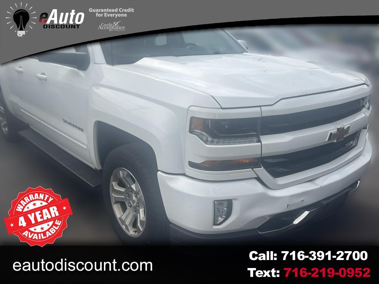 2018 Chevrolet Silverado 1500 4WD Double Cab 143.5" LT w/2LT