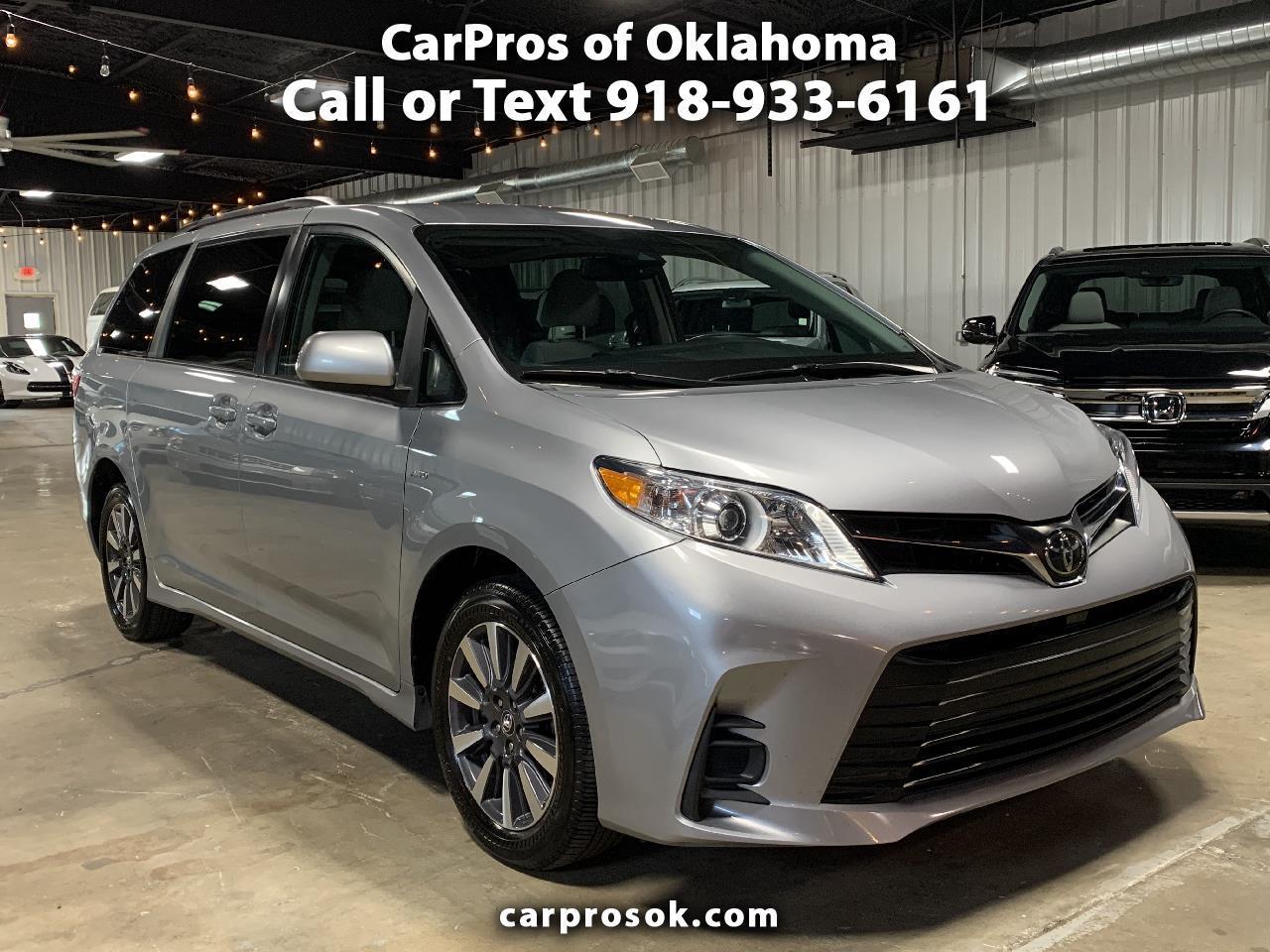2018 toyota sienna le awd passenger van