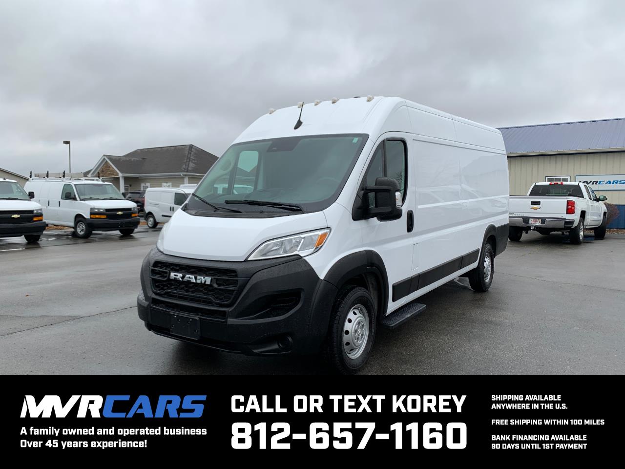 2023 RAM Promaster 3500 High Roof 159-in. WB Ext
