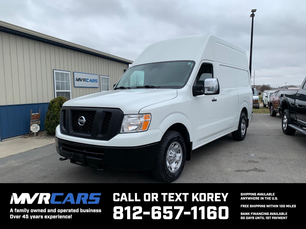 2016 Nissan NV Cargo 3500 HD SV V8 High Roof