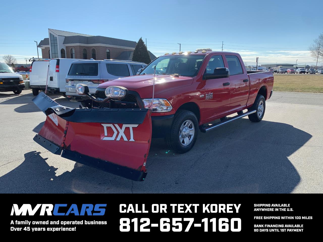 2018 RAM 3500 Tradesman Crew Cab 4WD